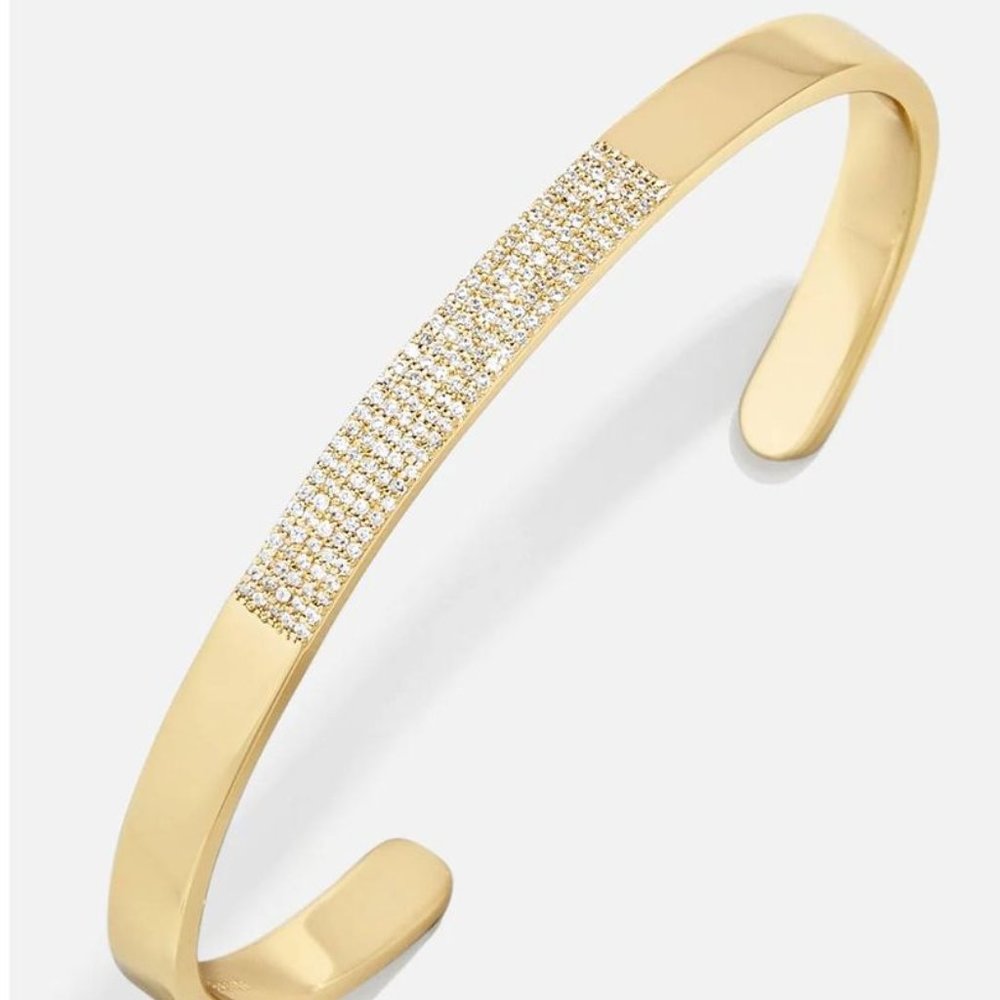 Michaela 18K Gold Cuff Bracelet
